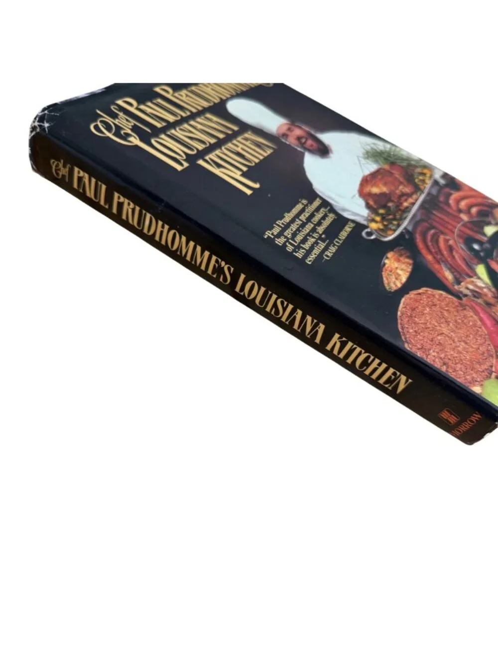 Chef Paul Prudhommes Louisiana Kitchen VTG Cookbook HC Cajun Recipes 1984 Clean